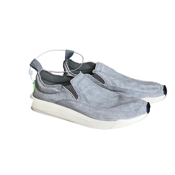 Sanuk Chiba Quest Grey Shoes W5 4Y NWT - Picture 1 of 6